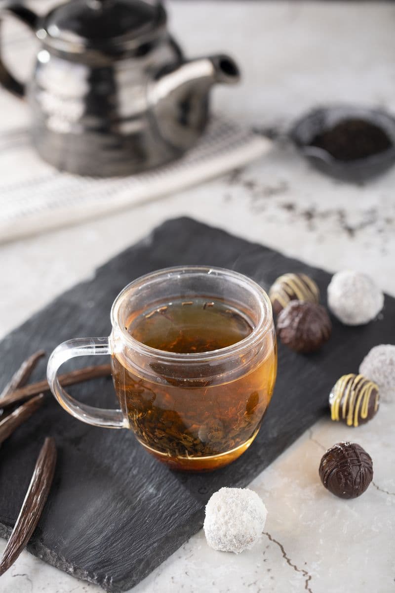 Rooibos portakal vanilya çayı